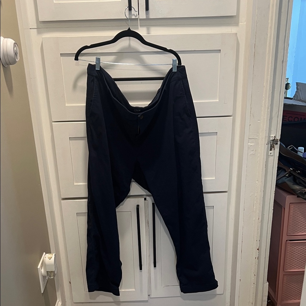 J. Crew Women's Navy Trousers